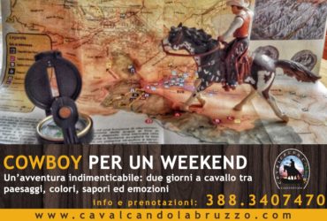 Tornano i trekking a cavallo, aperte le prenotazioni per “Cowboy per un weekend”